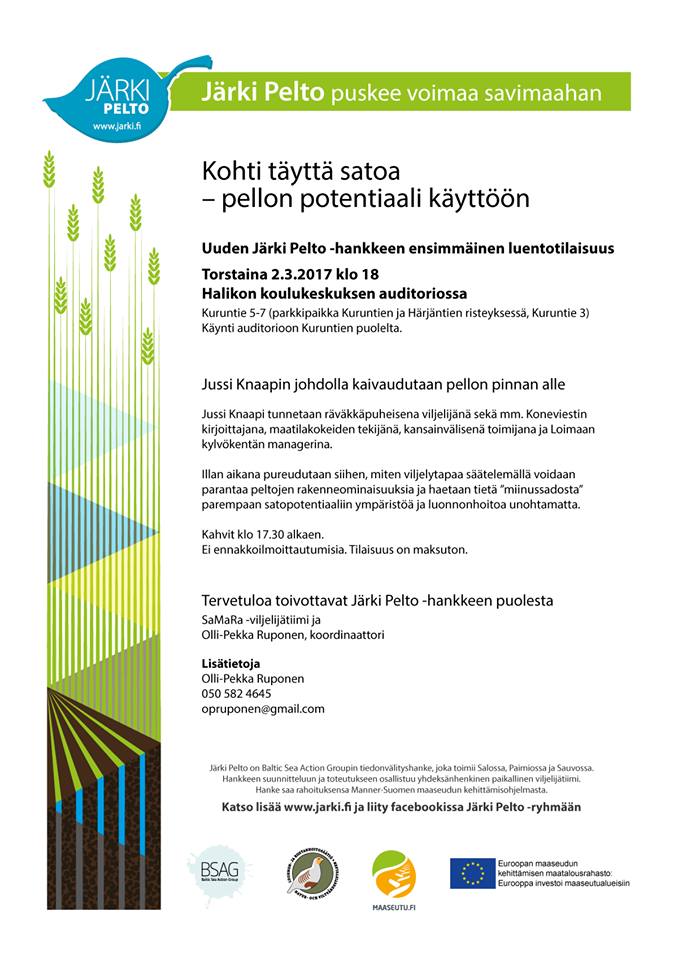 Kohti täyttä satoa